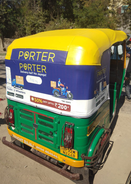 Auto Rickshaw Branding in India