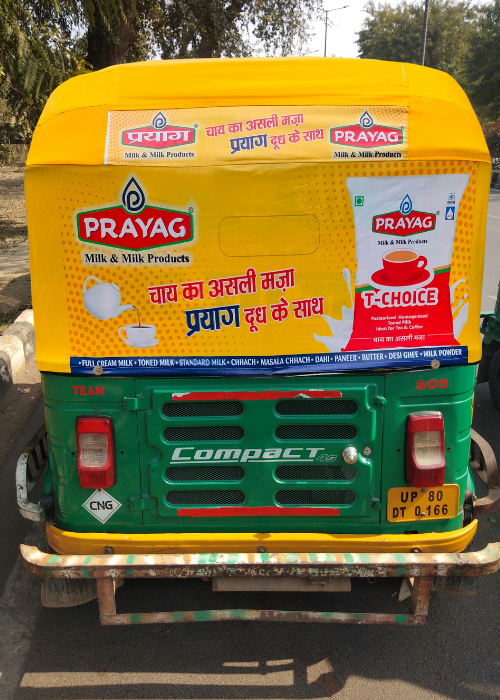Auto Rickshaw Branding in India