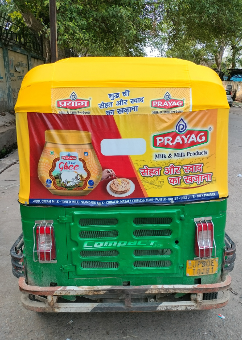 Auto Rickshaw Branding Services in India
