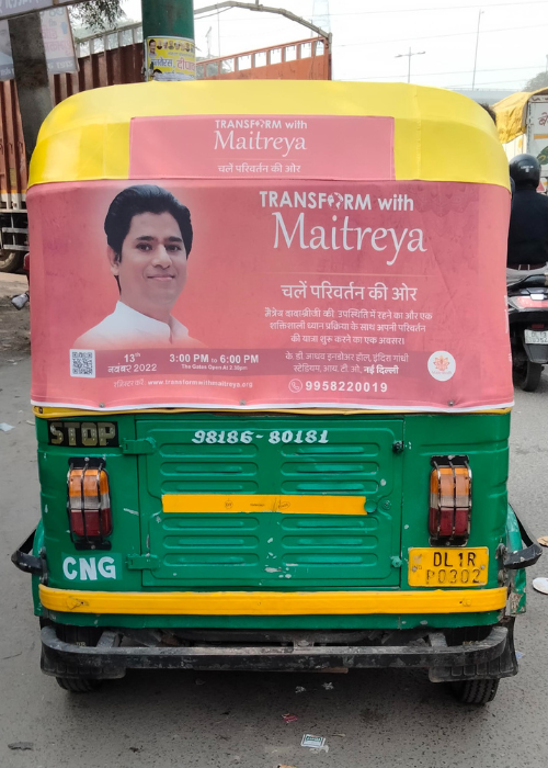 Auto Rickshaw Branding in India