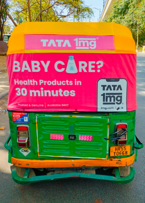 Auto Rickshaw Branding in India