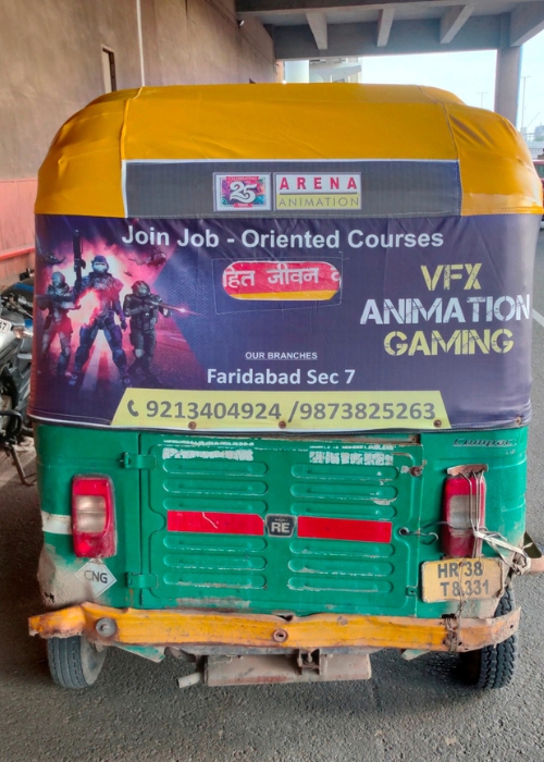 Auto Rickshaw Branding in India
