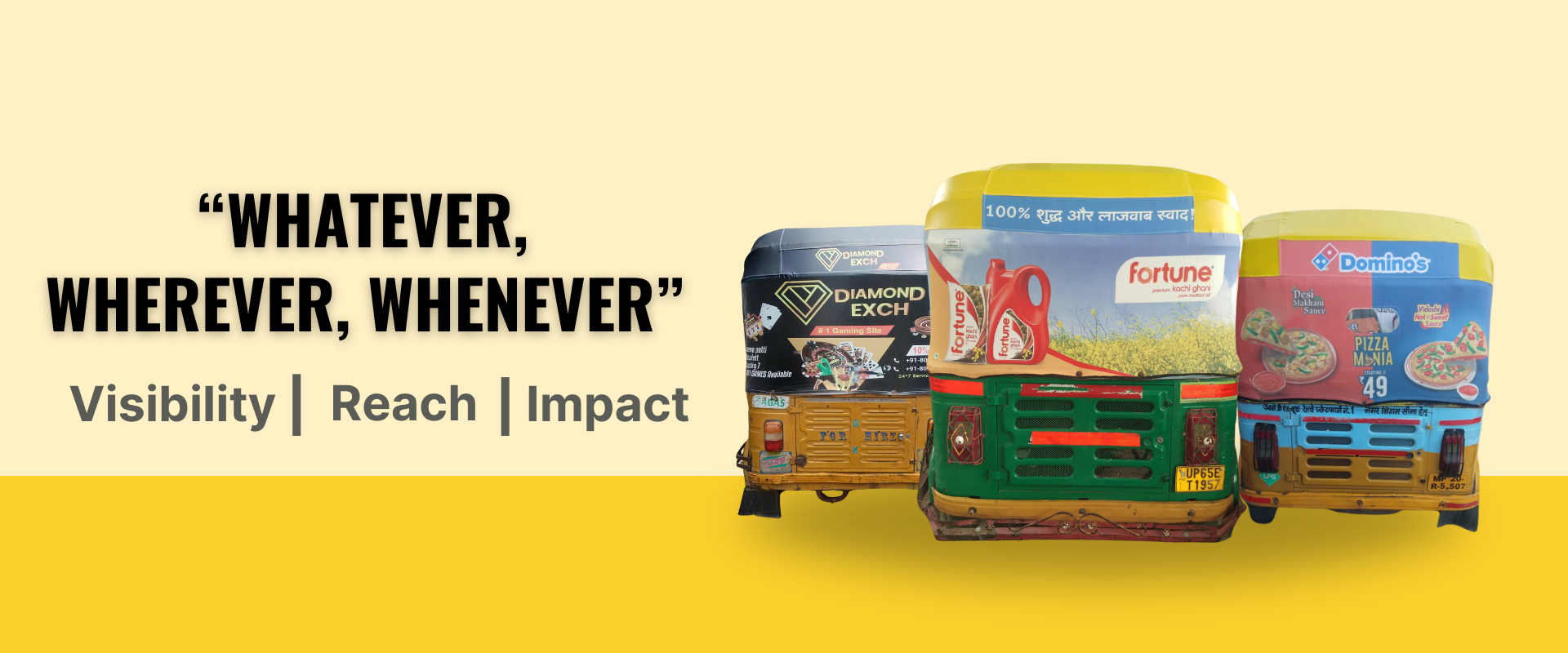 Sharing Rickshaw Branding in India