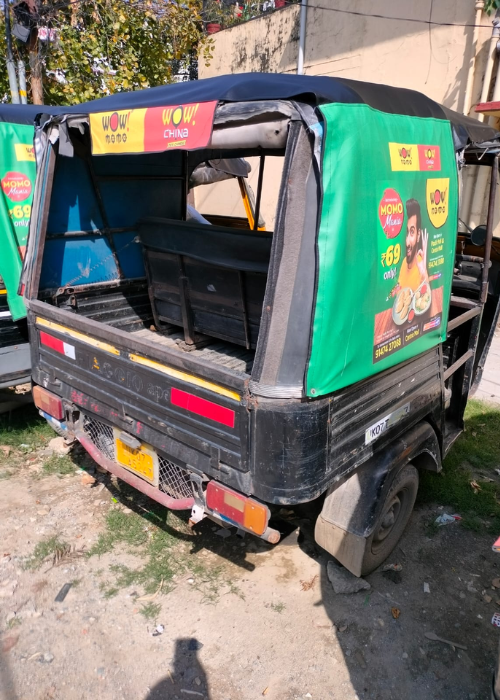 Sharing Rickshaw Branding in India